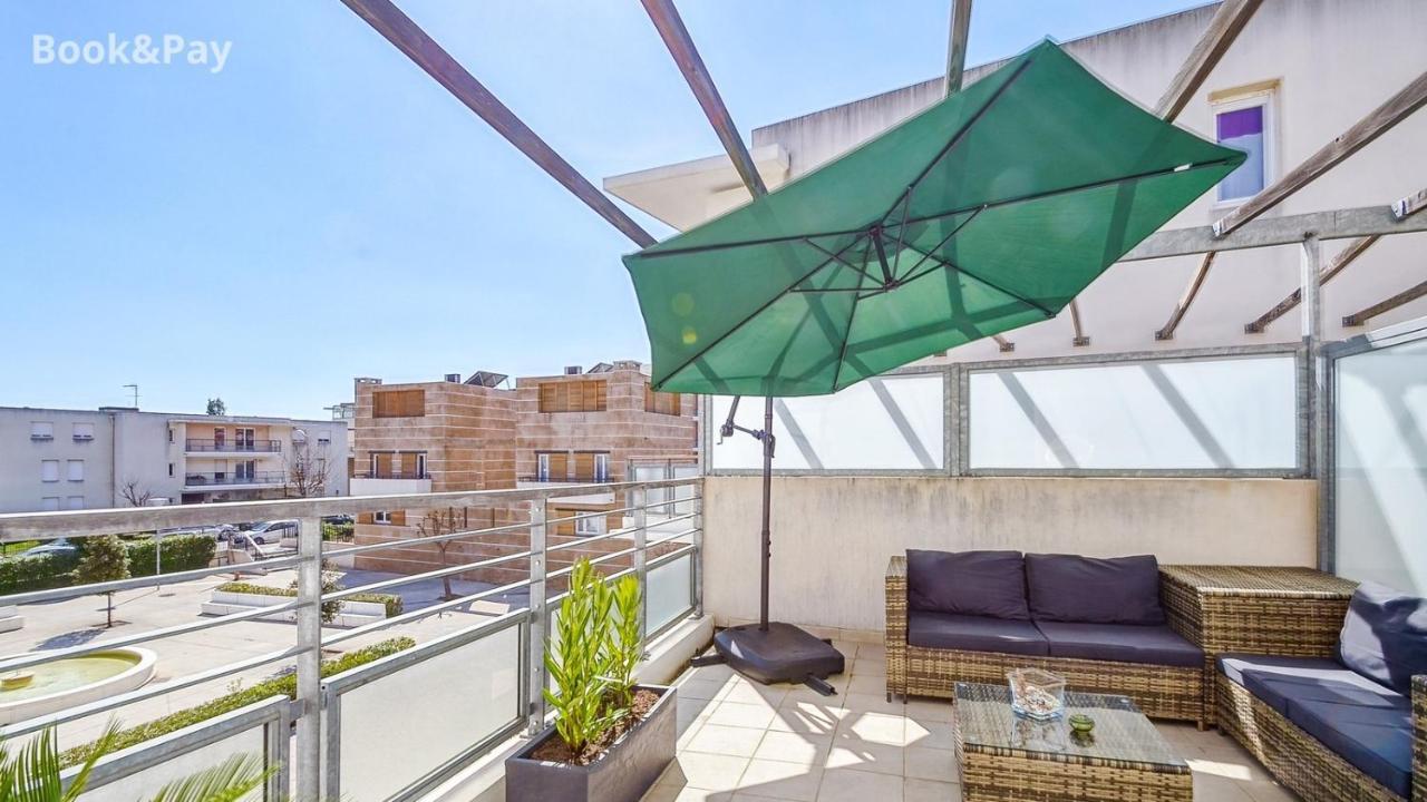 Les Alouettes Studio Avec Terrasse, Garage Et Piscine Ла-Сьота Экстерьер фото